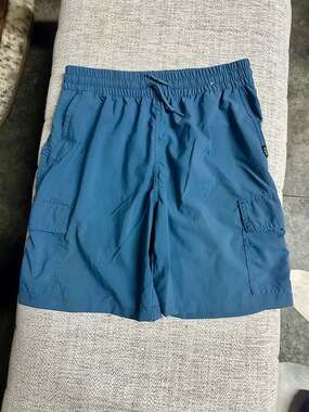 Abercrombie Kids Blue Cargo Shorts